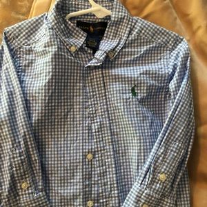 Boys long sleeve button down